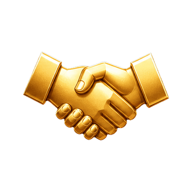 Premium joint venture clipart icon
