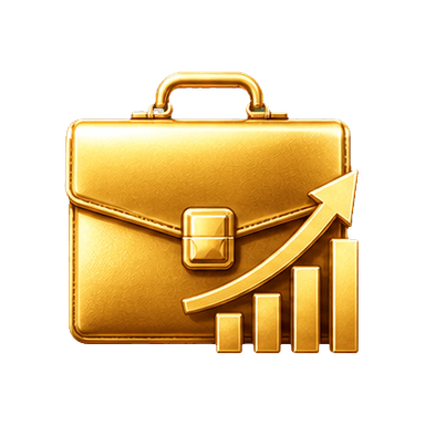 Premium strategic investor mandates clipart icon